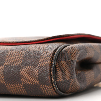Louis Vuitton Damier Ebene Favorite MM 9 of 9