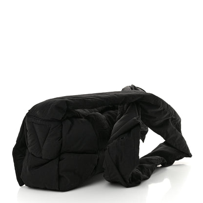 Bottega Veneta Nylon Intrecciato Padded Tech Cassette Bag Black 4 of 11