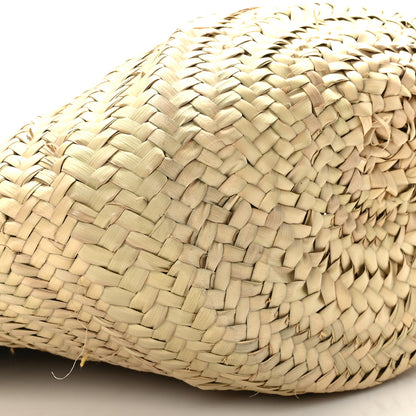 Christian Louboutin Woven Straw Loubishore Tote White 6 of 7