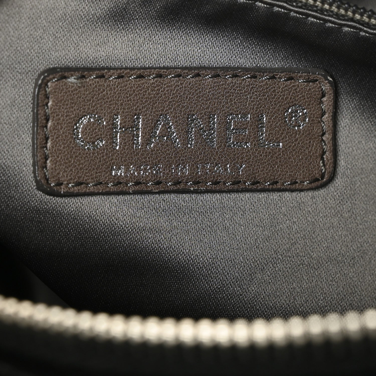 Chanel Vinyl Rock in Moscow Tote Black 9 of 11