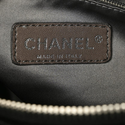 Chanel Vinyl Rock in Moscow Tote Black 9 of 11