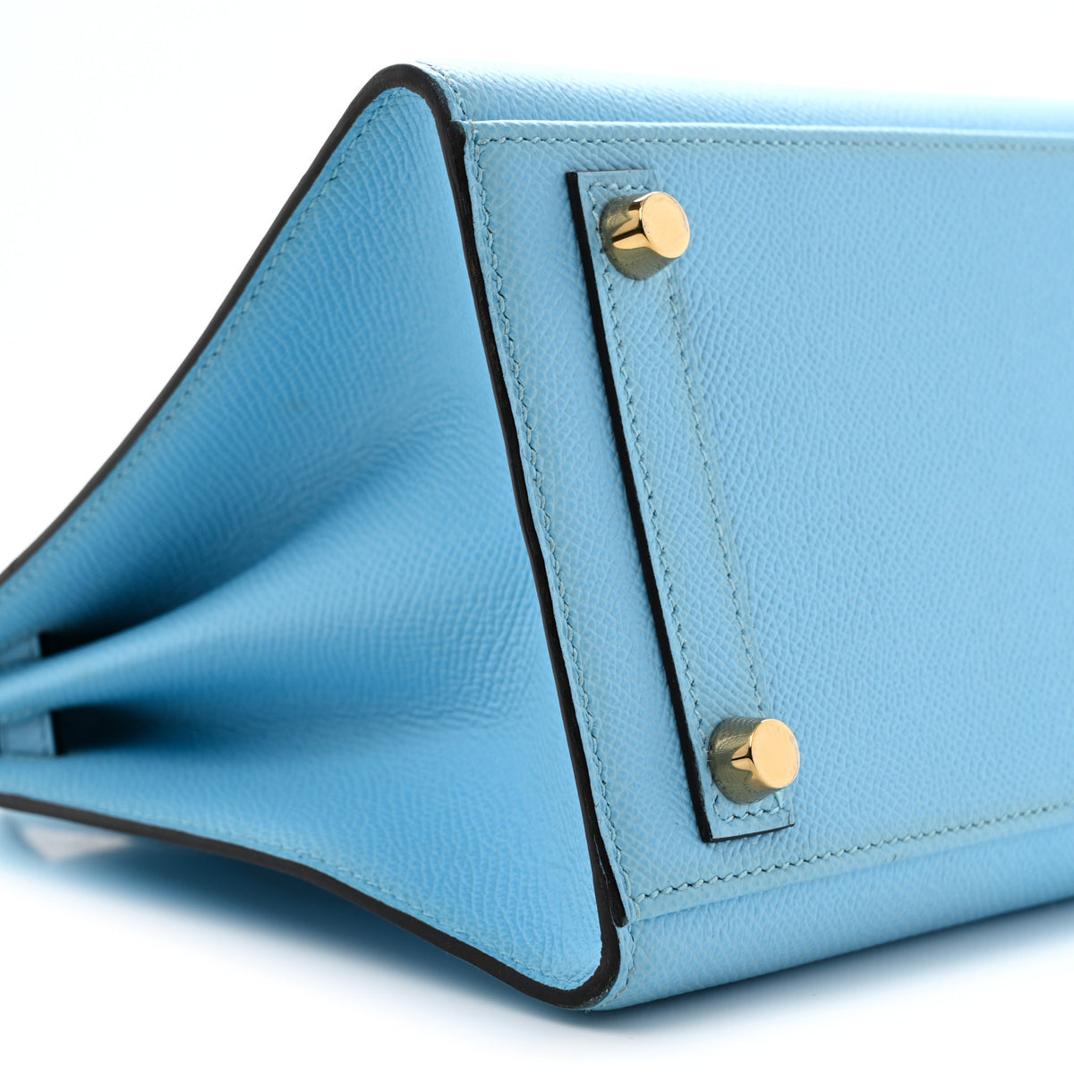Hermes Epsom Birkin Sellier 25 Celeste 9 of 14