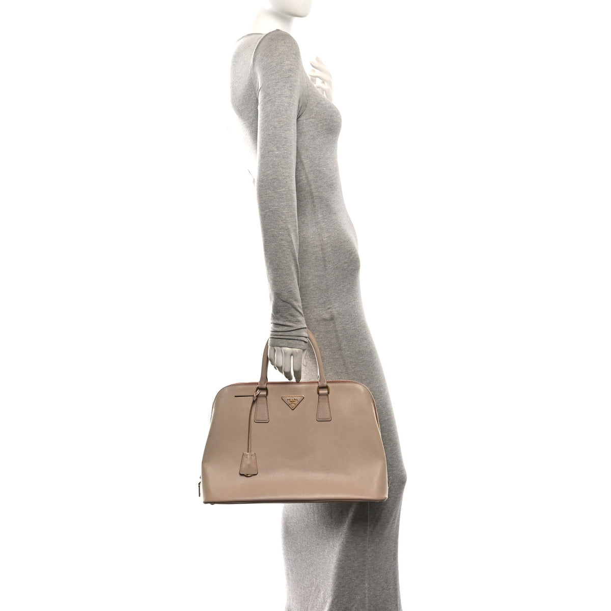 Prada Saffiano Lux Large Promenade Tote Cammeo 2 of 9