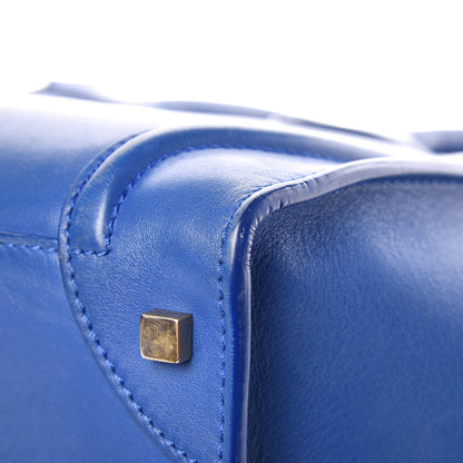 Celine Smooth Calfskin Mini Luggage Royal Blue 14 of 31