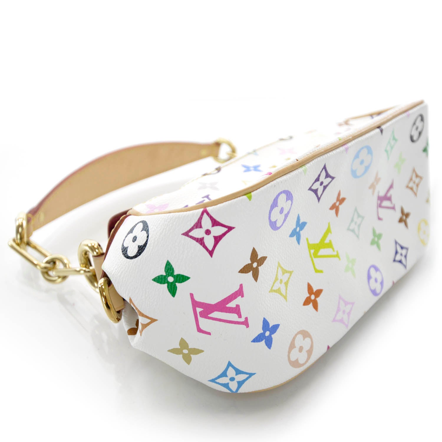 Louis Vuitton Monogram Multicolor Marilyn White 4 of 8