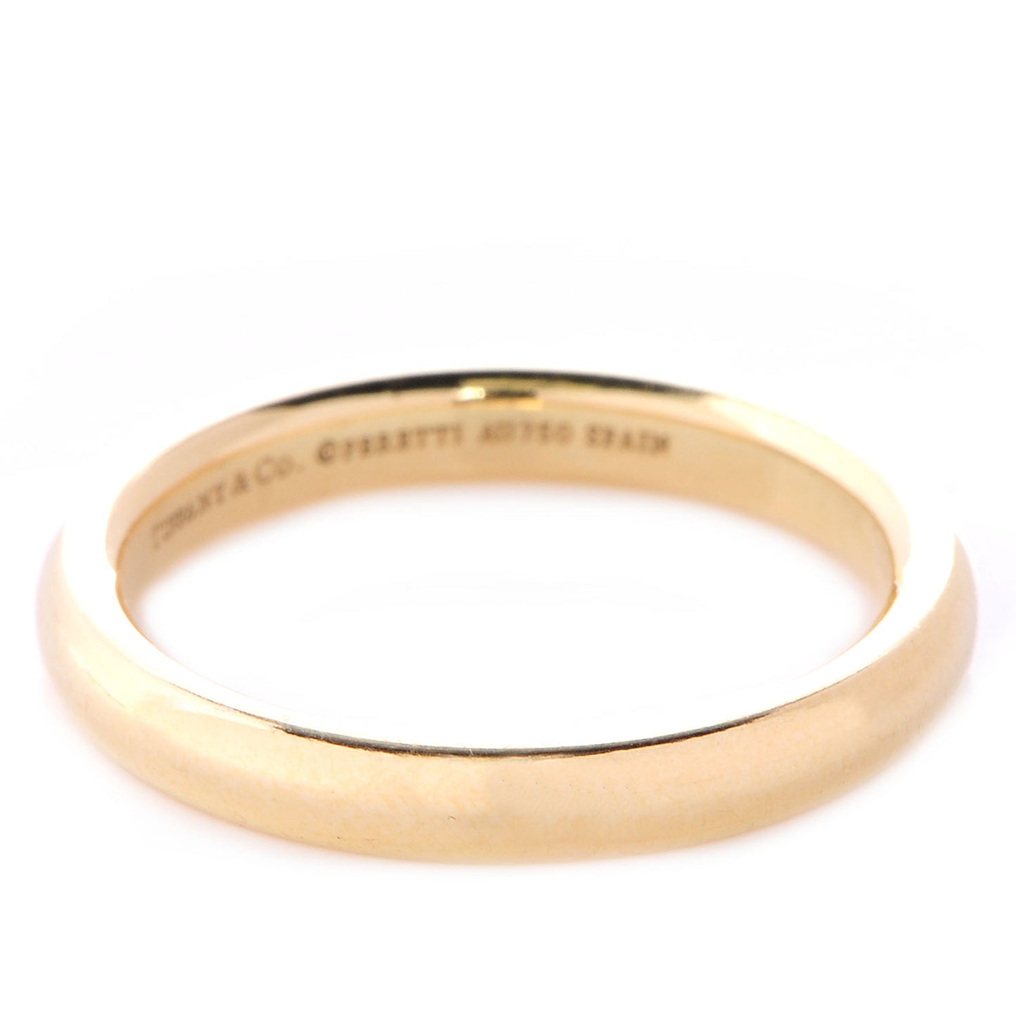 18k Yellow Gold Elsa Peretti Stacking Band Ring 7