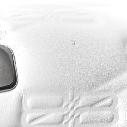 Balenciaga Nappa BB Monogram Embossed Medium Triplet Bag White 11 of 11