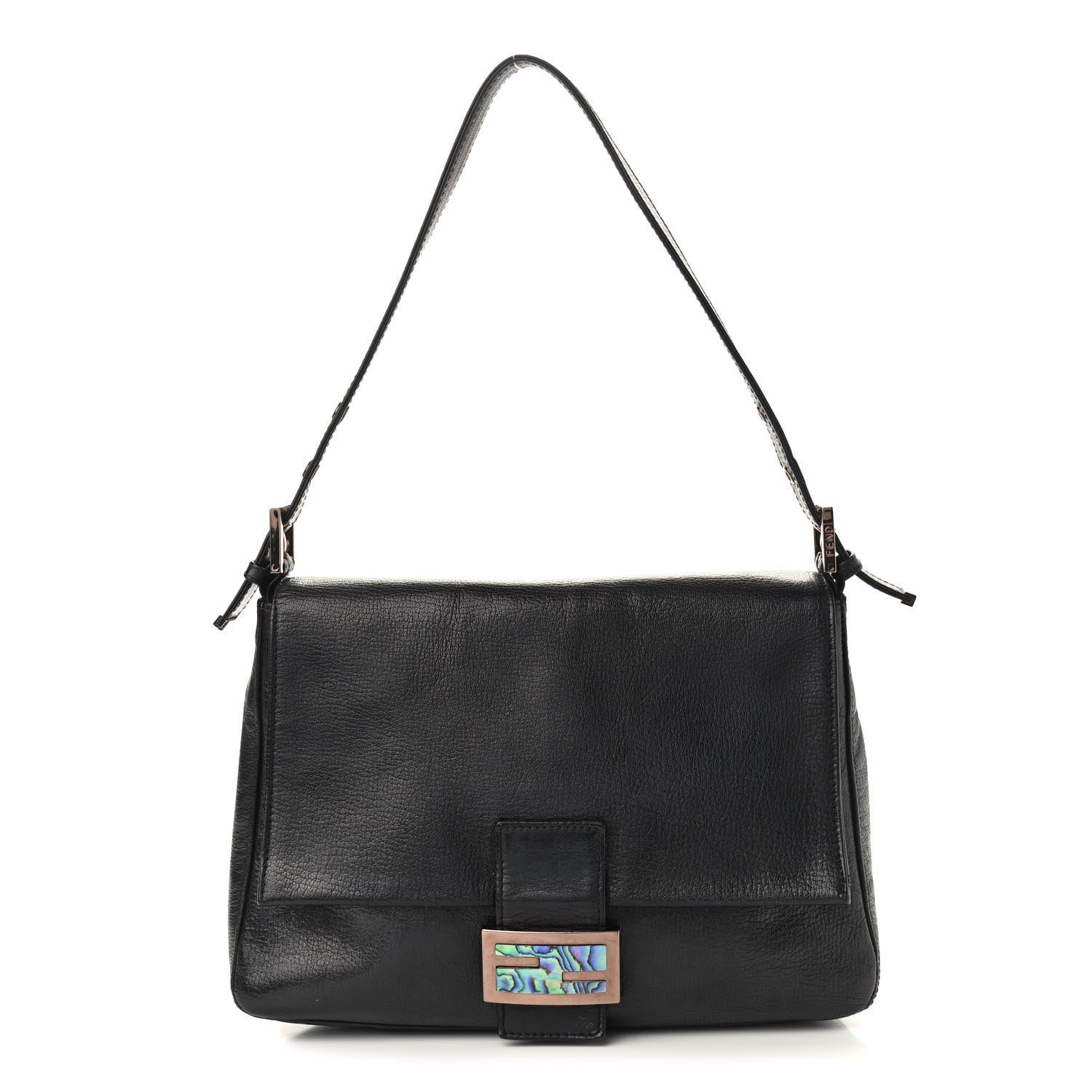 Fendi Calfskin Forever Mama Baguette Black 1 of 10