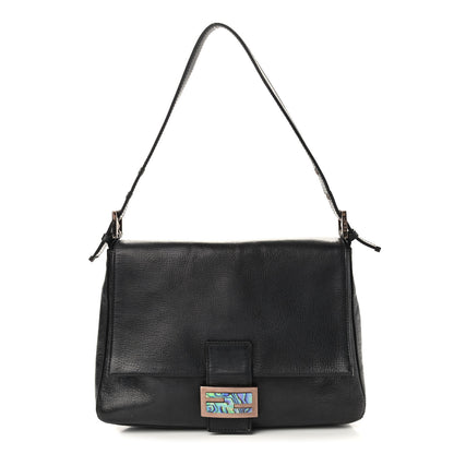 Fendi Calfskin Forever Mama Baguette Black 1 of 10