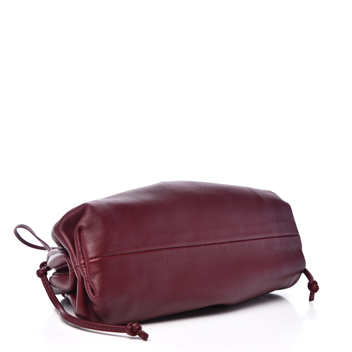 Bottega Veneta Butter Calfskin The Mini Pouch Bordeaux 3 of 9
