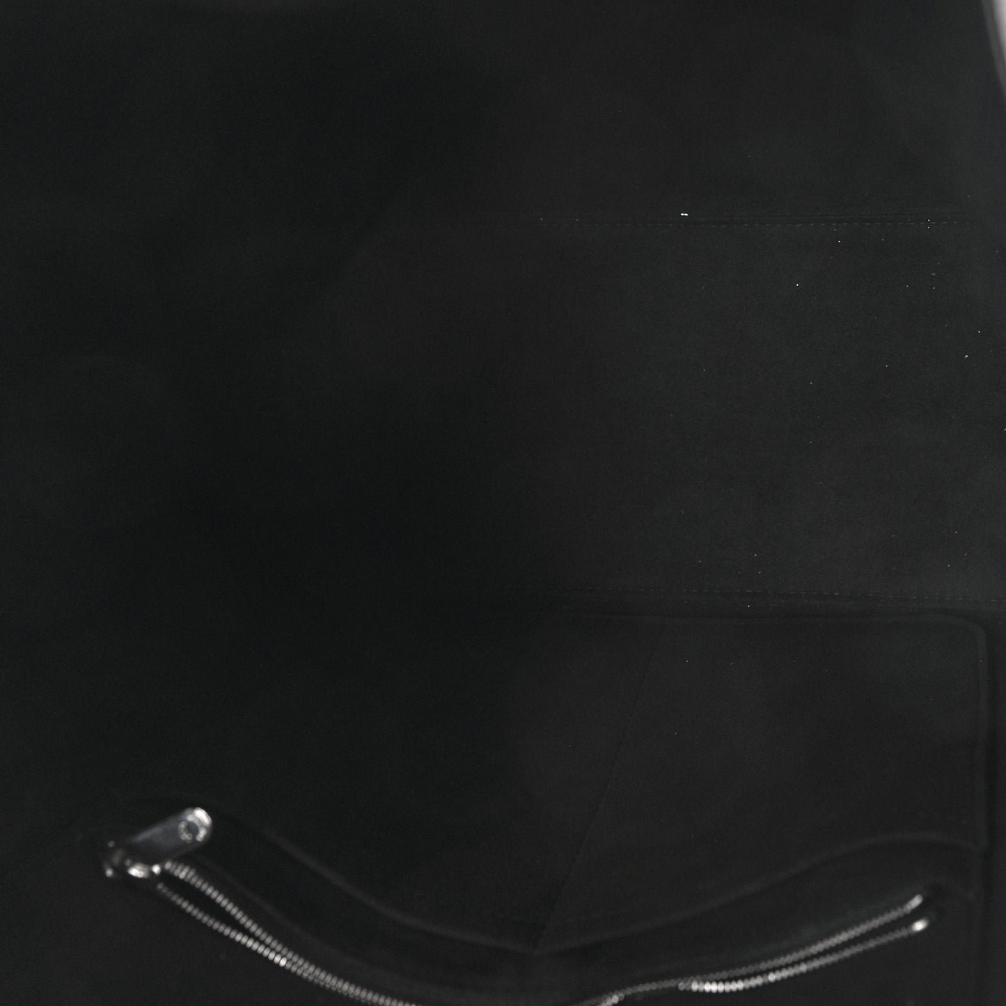 Calfskin Lockme Go Tote Black