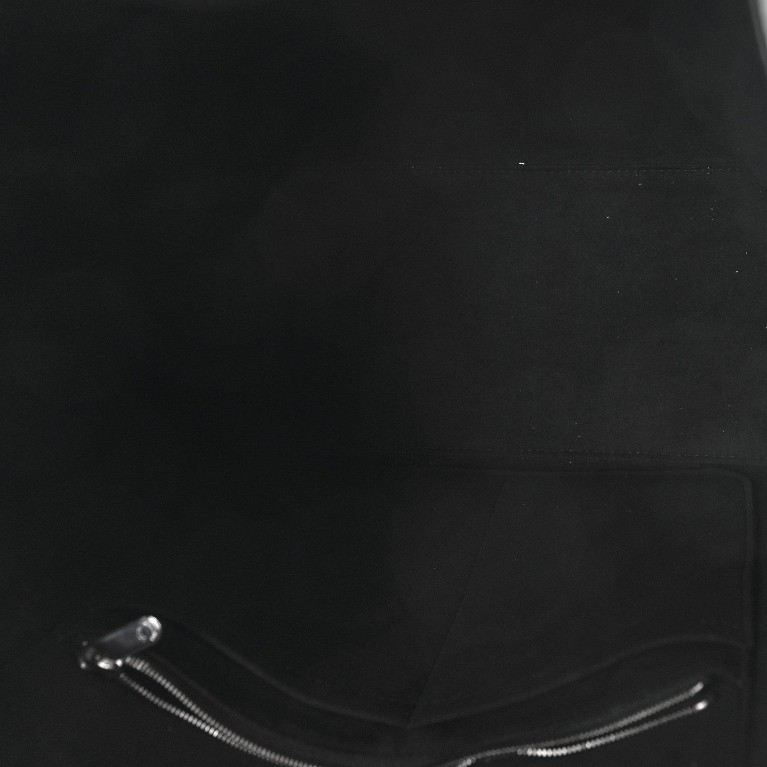 Louis Vuitton Calfskin Lockme Go Tote Black 5 of 8