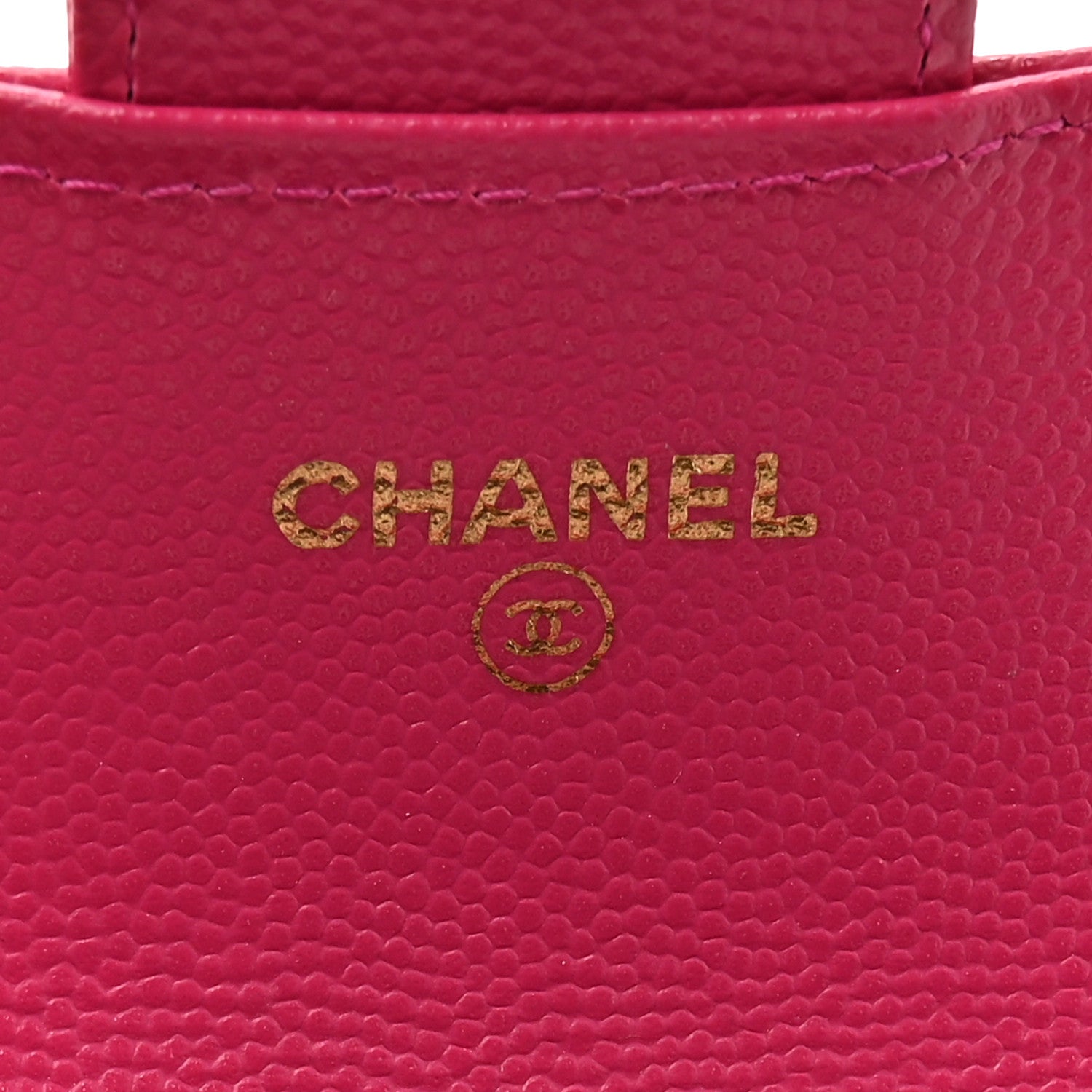Chanel Caviar Quilted Flap Card Holder Wallet Pink 6 of 11