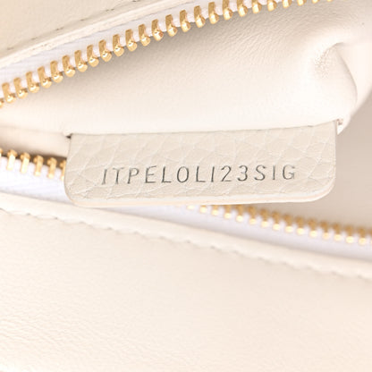 Burberry Calfskin Mini Frances Tote Optic White 7 of 10