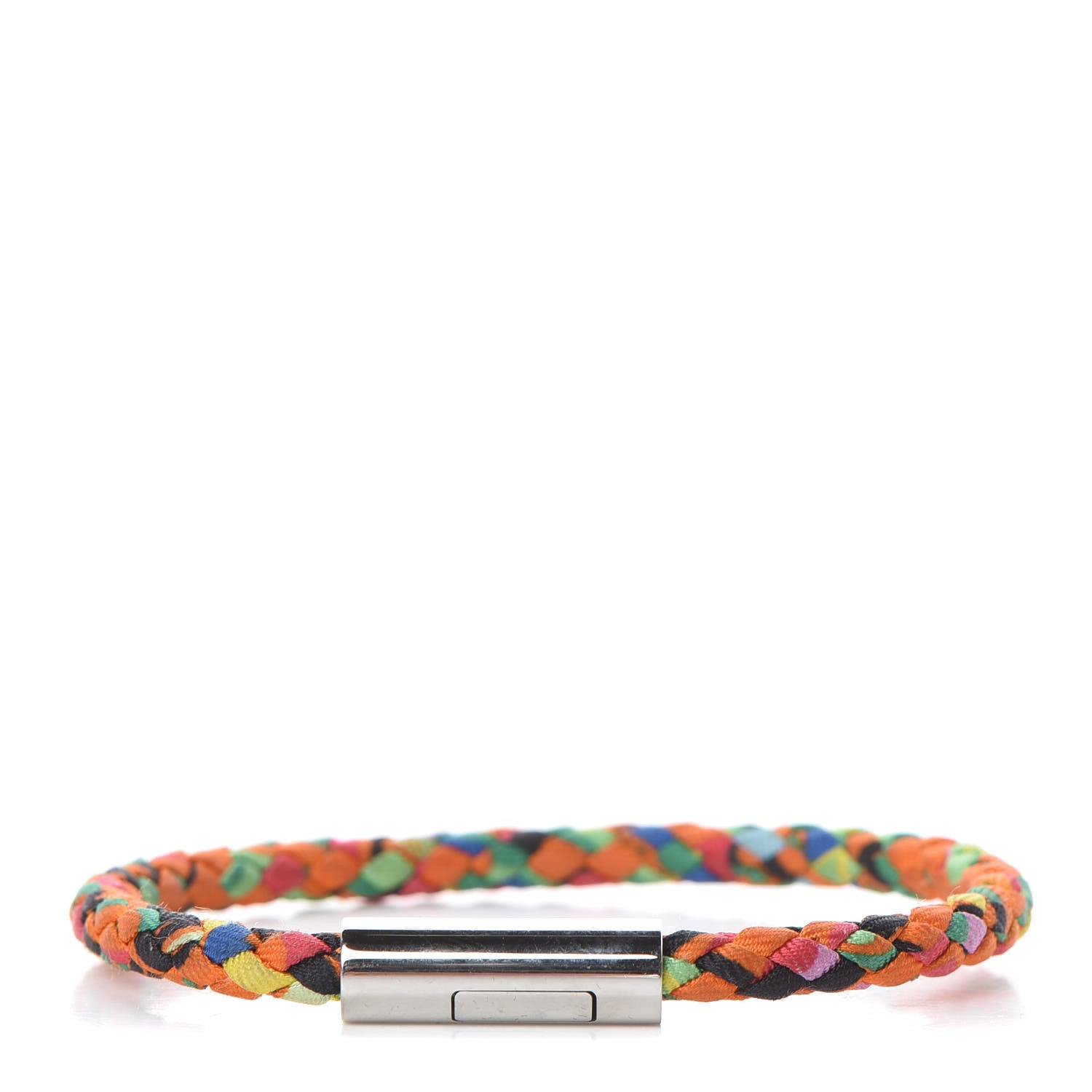 Hermes Silk Modernisme Tropical Goliath Bracelet T3 1 of 4