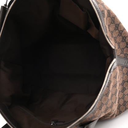 Gucci Denim Monogram Large Tote Dark Brown 5 of 16
