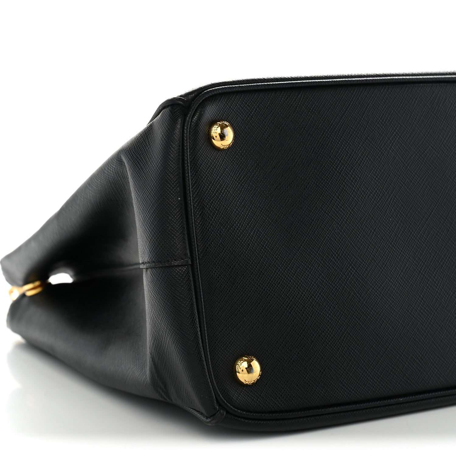 Prada Saffiano Lux Medium Galleria Double Zip Tote Black 7 of 11
