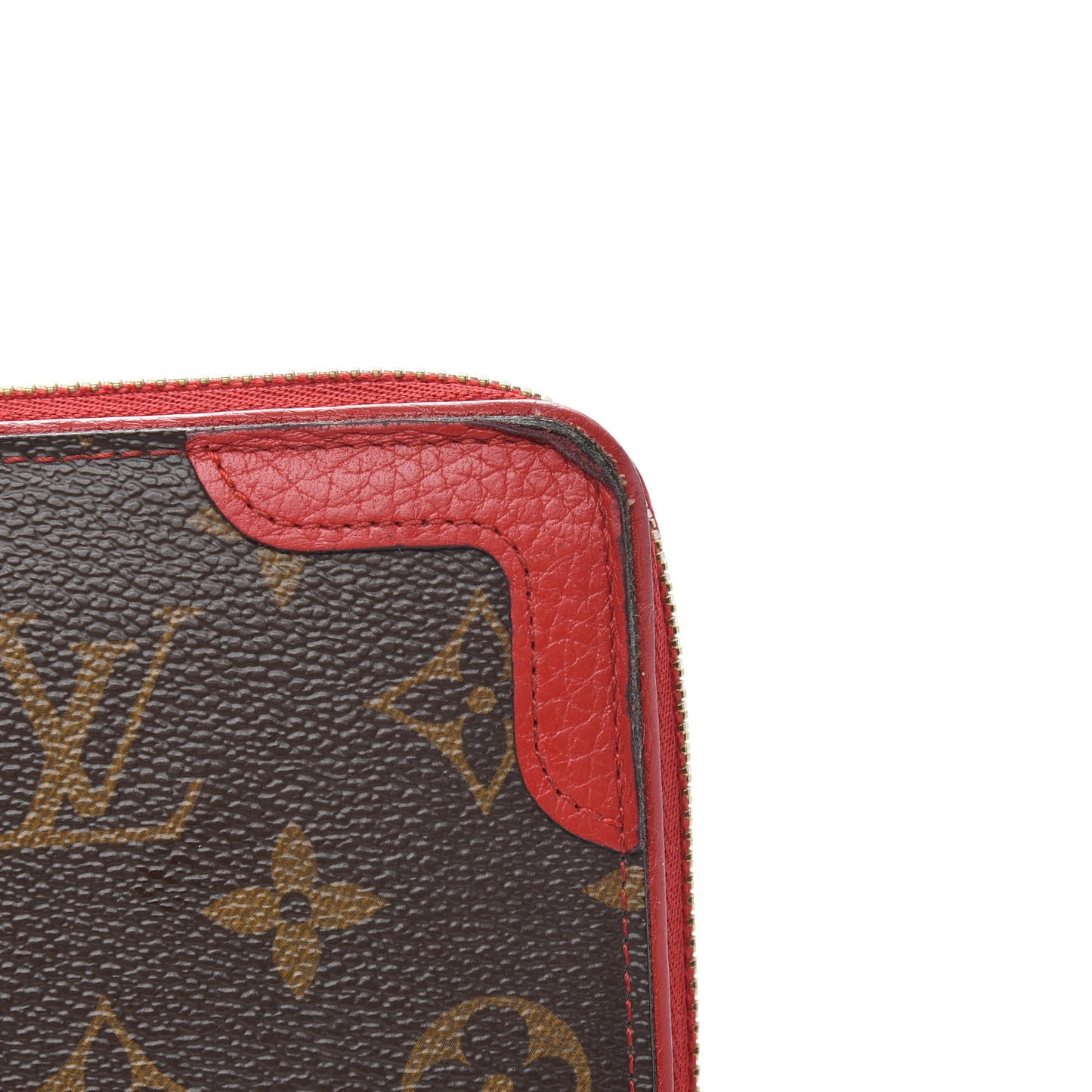 Monogram Retiro Zippy Wallet Cherry