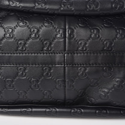 Gucci Guccissima Large GG Twins Hobo Black 11 of 12