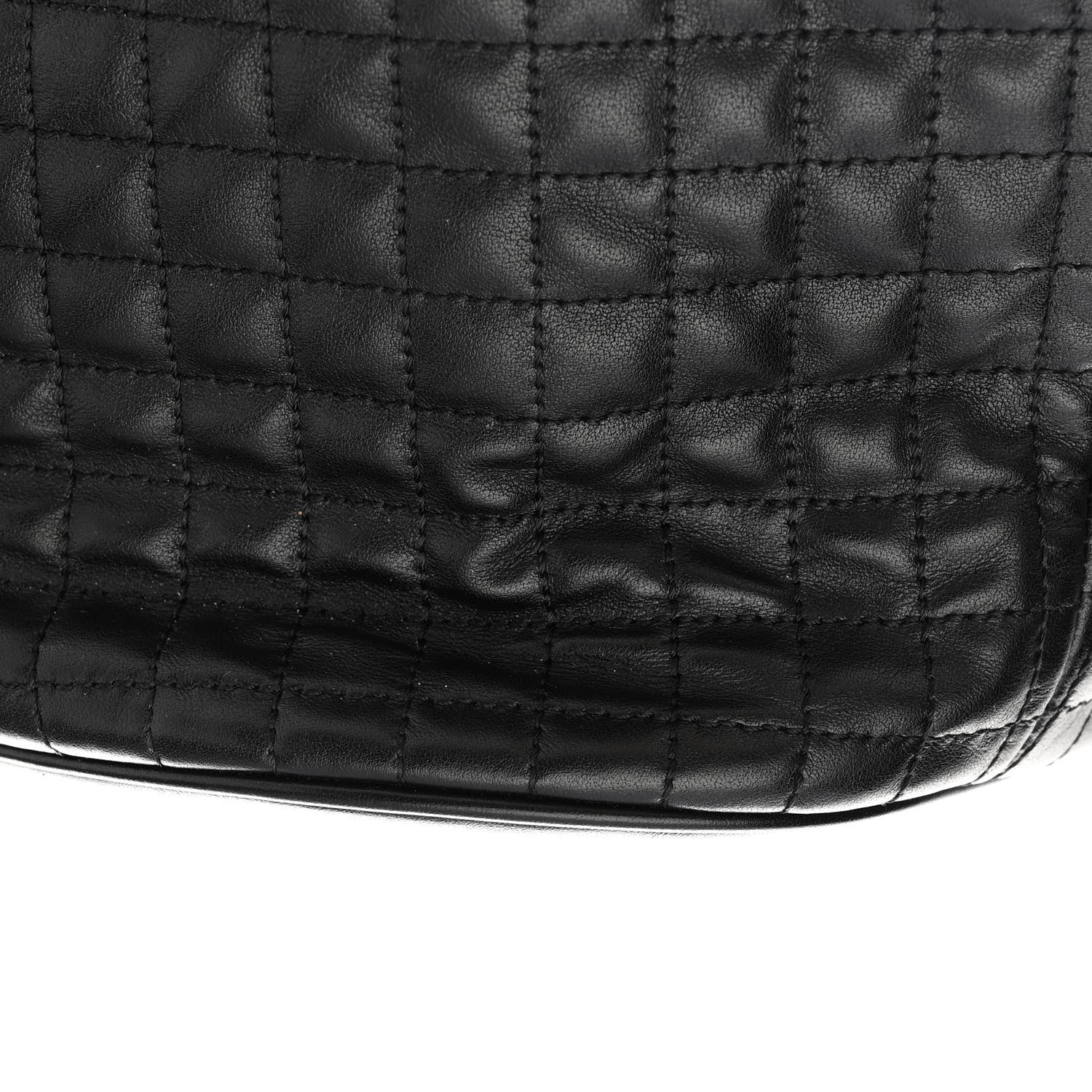 Celine Calfskin Quilted Small C Backpack Black 9 of 11