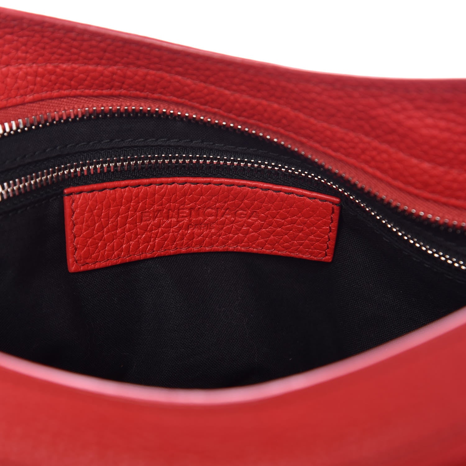 Balenciaga Vibrato Calfskin Classic Silver Hardware City Rouge Cerise 7 of 10