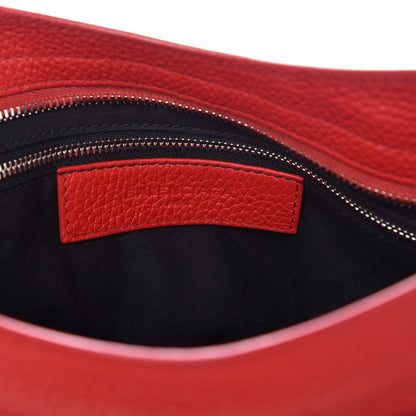 Balenciaga Vibrato Calfskin Classic Silver Hardware City Rouge Cerise 7 of 10