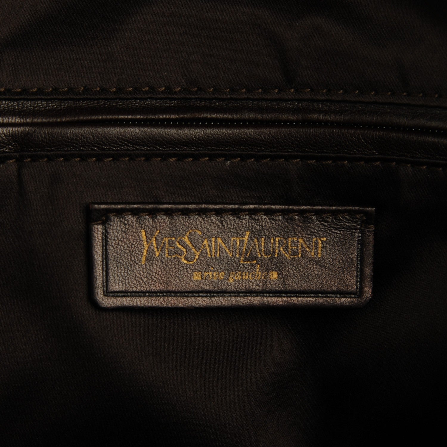 Saint Laurent Calfskin Oversized Muse Brown 9 of 10