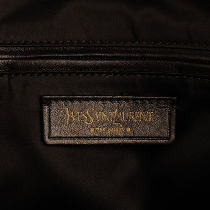 Saint Laurent Calfskin Oversized Muse Brown 9 of 10