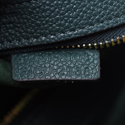 Celine Soft Grained Calfskin Small Belt Cabas Phantom Amazone 9 of 13
