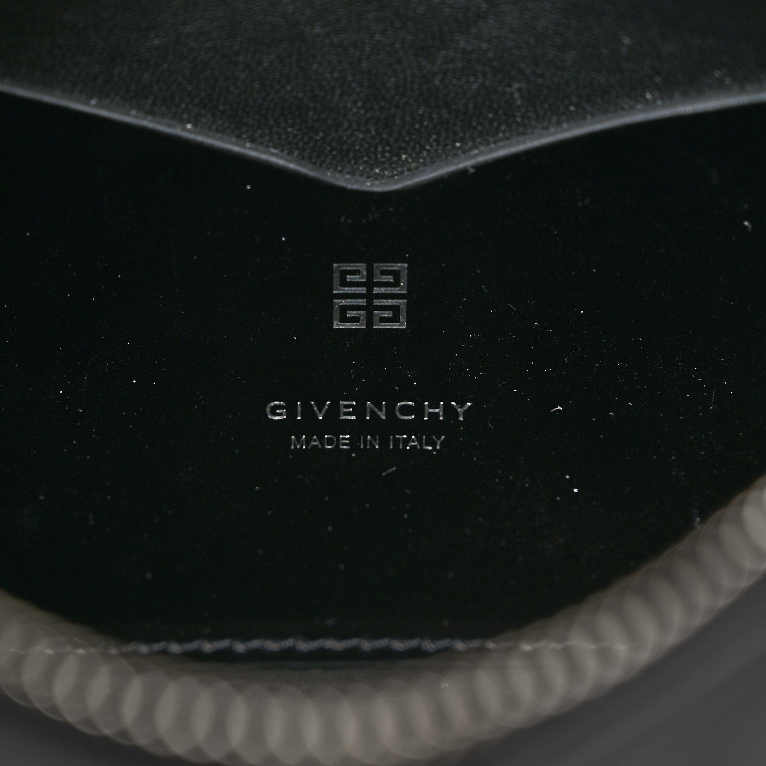 Givenchy Box Calfskin Small Zipped Cut Out Shoulder Bag Black 6 of 9