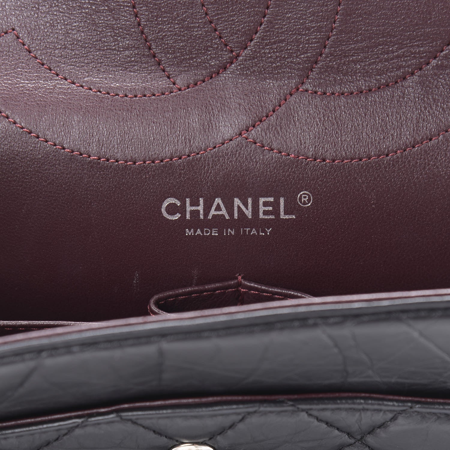 Chanel Aged Calfskin Quilted 2.55 Reissue 226 Flap Black 5 of 17