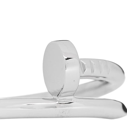 Cartier 18K White Gold Juste Un Clou Ring 56 7.5 4 of 6