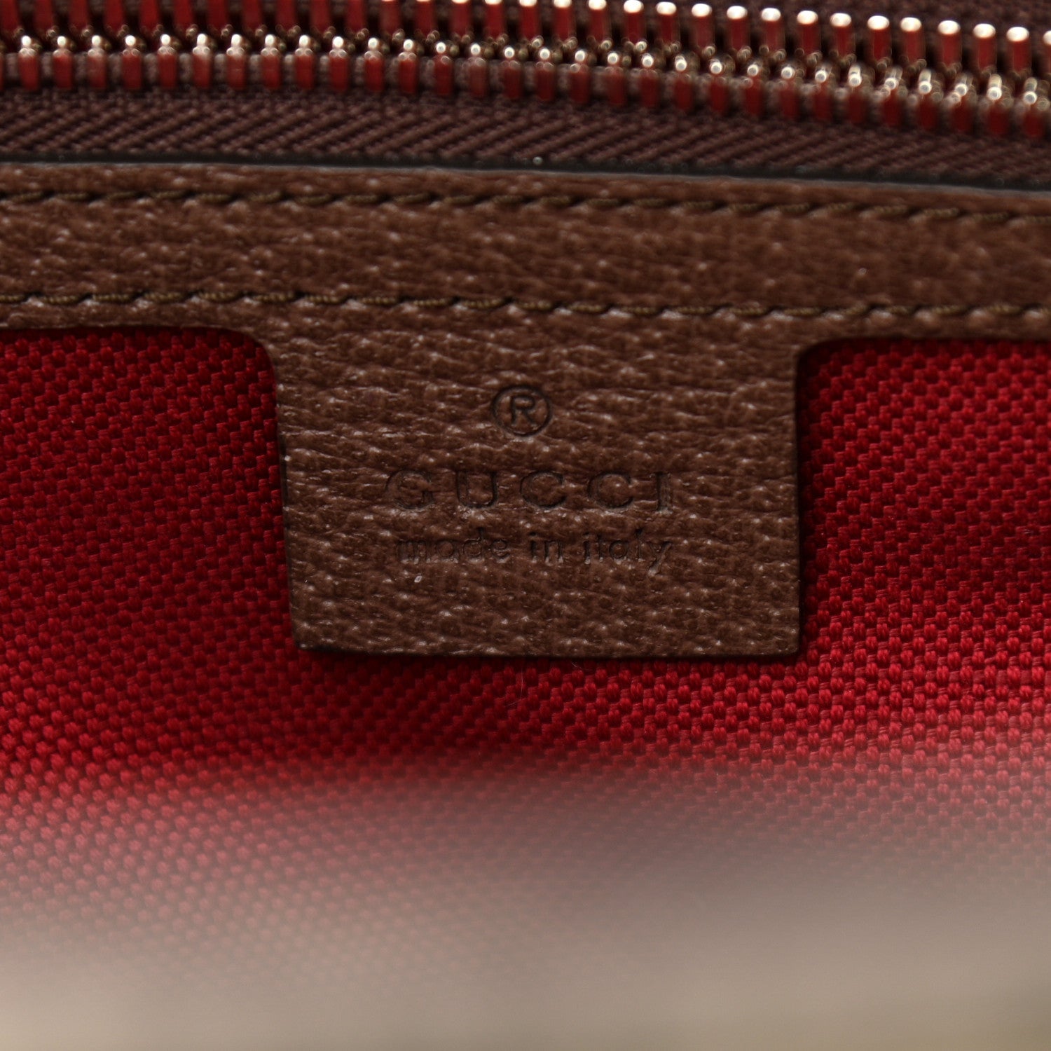 Gucci GG Supreme Monogram Textured Dollar Calfskin Small Detail Tote Beige Ebony New Acero 6 of 10