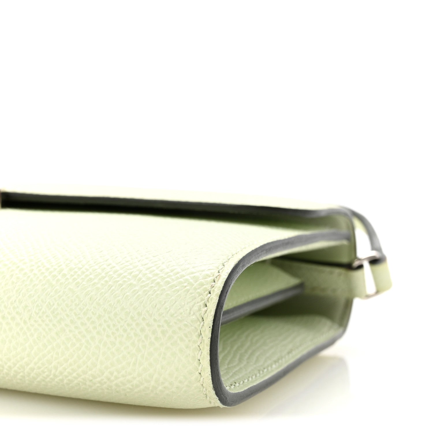 Hermes Epsom Constance Long To Go Wallet Vert Fizz 9 of 10