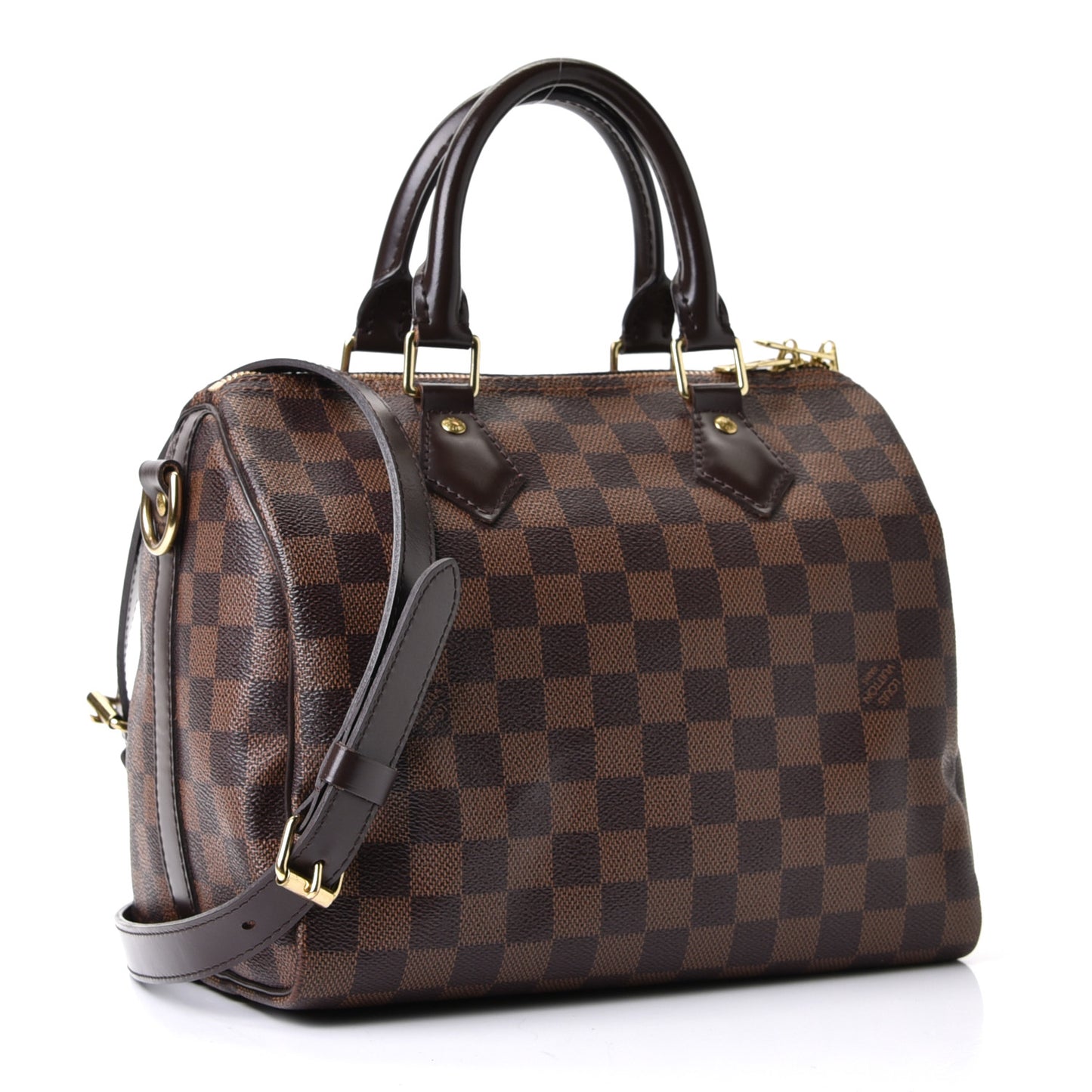 Damier Ebene Speedy Bandouliere 25