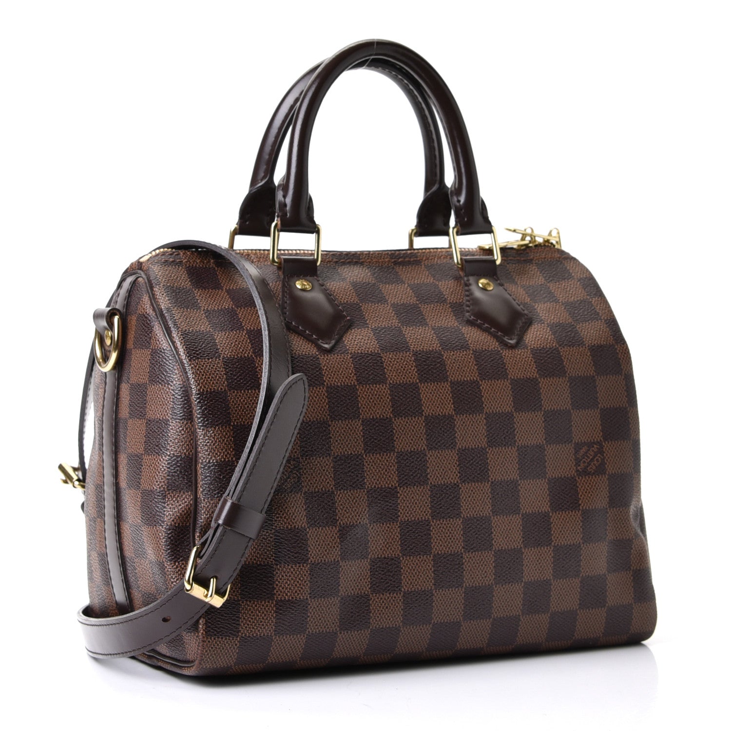 Louis Vuitton Damier Ebene Speedy Bandouliere 25 2 of 5