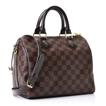 Louis Vuitton Damier Ebene Speedy Bandouliere 25 2 of 5