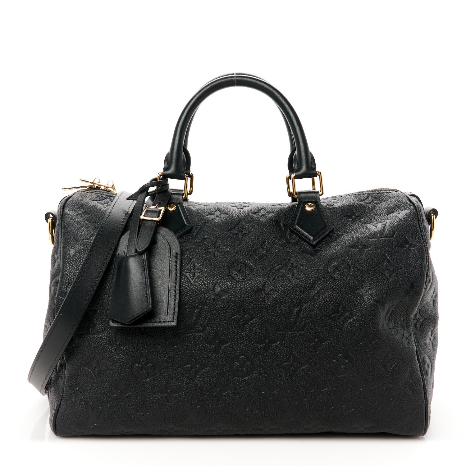 Louis Vuitton Empreinte Monogram Speedy Soft 30 Black 1 of 11