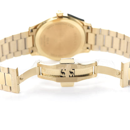 Gucci Stainless Steel 38mm G-Timeless Diamante Quartz Watch Gold 5 of 6