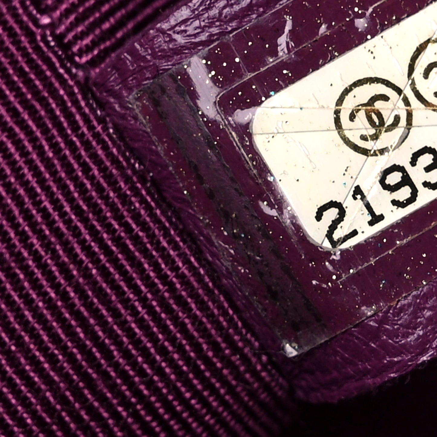 Lambskin Quilted Large in Seoul Backpack Purple
