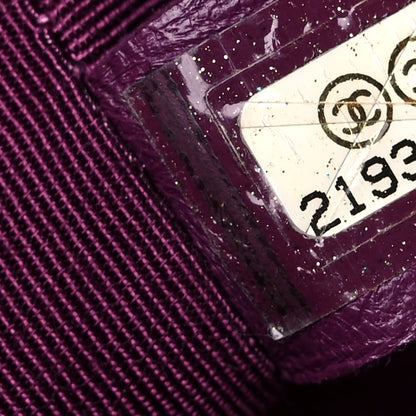 Chanel Lambskin Quilted Large in Seoul Backpack Purple 7 of 9