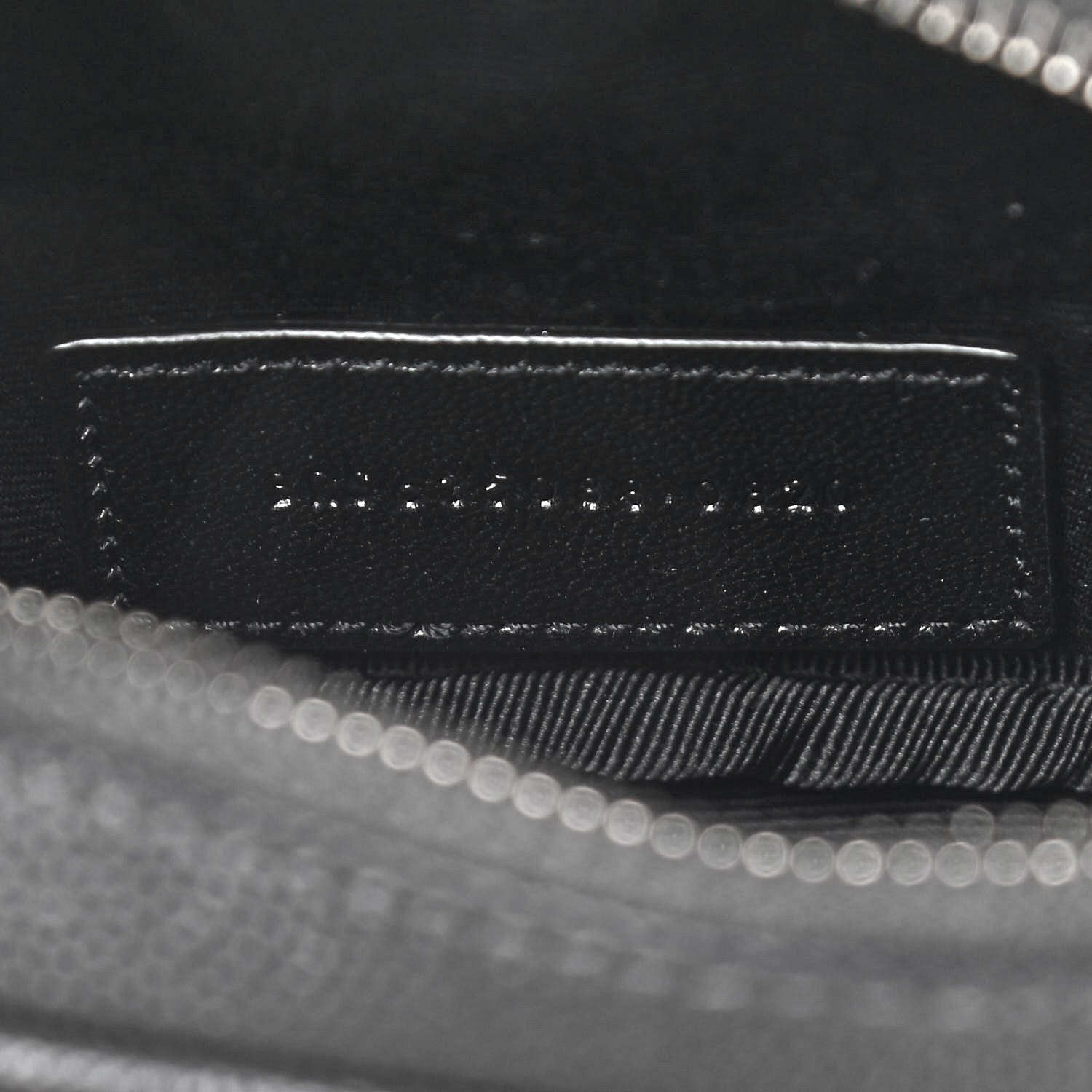 Saint Laurent Grain De Poudre Matelasse Monogram Baby Lou Camera Bag Dark Smog 7 of 11