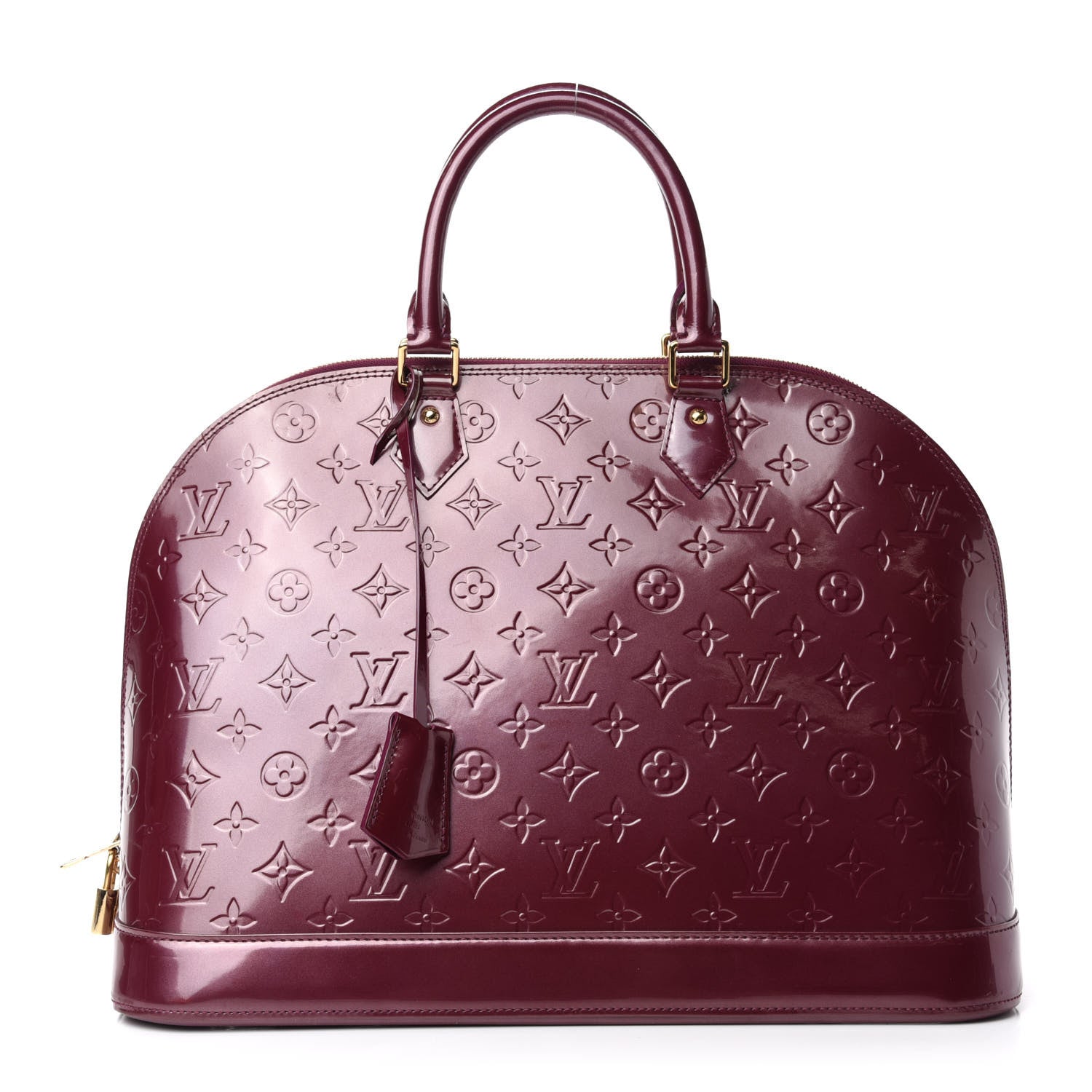 Louis Vuitton Vernis Alma GM Violet 1 of 11