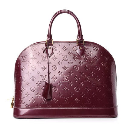 Louis Vuitton Vernis Alma GM Violet 1 of 11