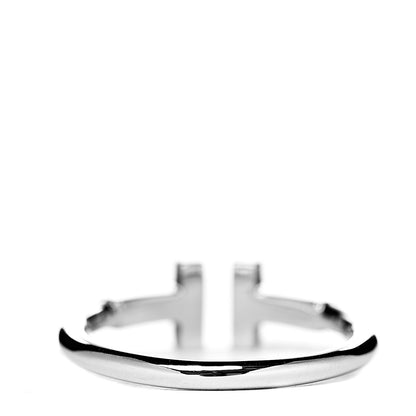 Tiffany 18K White Gold T Wire Ring 49 5 3 of 5