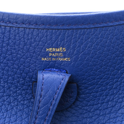 Hermes Taurillon Maurice Evelyne TPM Bleu France 6 of 11