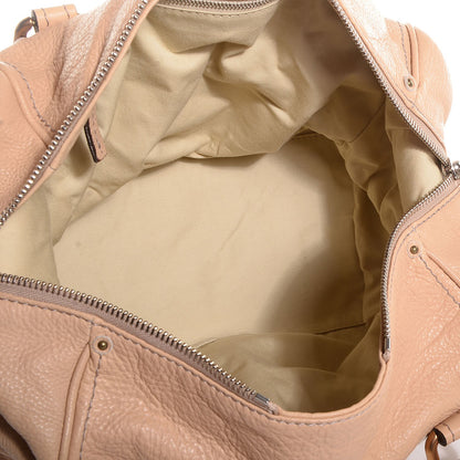 Chloe Leather Paddington Front Pocket Tote Beige 5 of 7