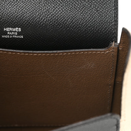 Hermes Epsom Octogone 23 Craie Etoupe Black 11 of 23