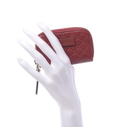 Gucci Microguccissima Zip Around Card Case Red 2 of 8