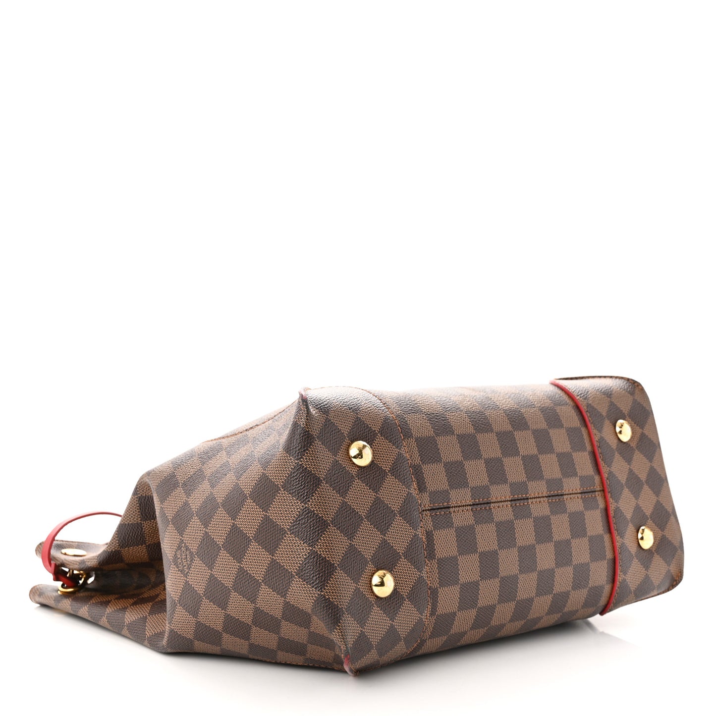 Damier Ebene Caissa Hobo Cherry